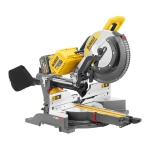 DeWalt DHS780 Mitre saw 1 Manuel utilisateur