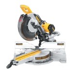 DeWalt DW718XPS Mitre saw Manuel utilisateur