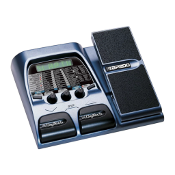 DigiTech BP200 Manuel utilisateur | Fixfr