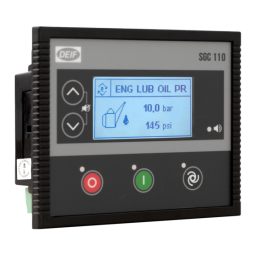 Deif SGC 110 Single genset controller Fiche technique | Fixfr