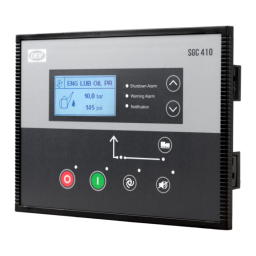 Deif SGC 410 Single genset controller Fiche technique | Fixfr