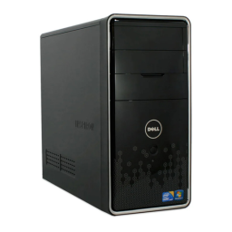 Dell Inspiron 580 desktop Manuel utilisateur | Fixfr