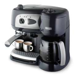 DeLonghi BCO 260CD Manuel utilisateur | Fixfr