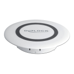 DeLOCK 65918 Wireless Qi Fast Charger 7.5 W + 10 W for table mounting  Fiche technique