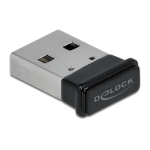 DeLOCK 61014 USB Bluetooth 5.0 Adapter in micro design Fiche technique