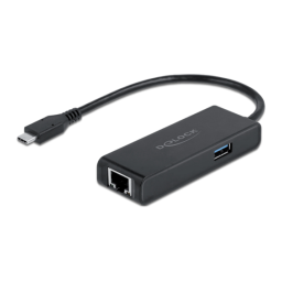 DeLOCK 63826 USB Type-C™ Adapter to 2.5 Gigabit LAN Fiche technique | Fixfr