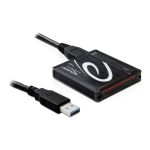 DeLOCK 91704 USB 3.0 Card Reader All in 1 Fiche technique