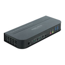 DeLOCK 11481 HDMI KVM Switch 4K 60 Hz Fiche technique | Fixfr