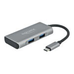 DeLOCK 63261 External USB 3.2 Gen 2 USB Type-C&trade; Hub Fiche technique