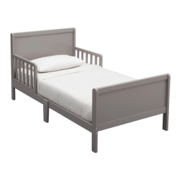 Delta Children Toddler Bed Manuel utilisateur | Fixfr