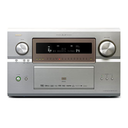 Denon AVC-A1XV Manuel utilisateur | Fixfr