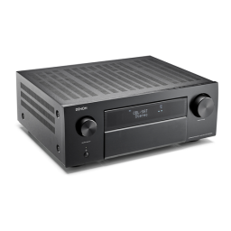 Denon AVC-X6700H Manuel du propriétaire | Fixfr