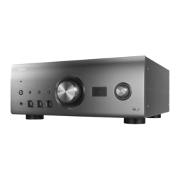 Denon PMA-A110 Manuel du propriétaire | Fixfr