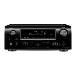 Denon AVR-2311 Manuel utilisateur | Fixfr