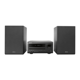 Denon D-T1 Manuel de l'Utilisateur + Chat IA | Fixfr