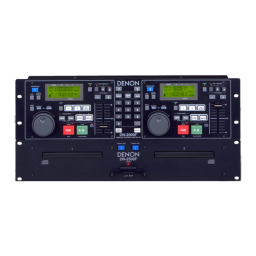 Denon DN-2500F: Mode d'emploi | AI Chat & PDF | Fixfr