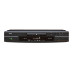 Denon DVD-1920 Manuel utilisateur | Fixfr