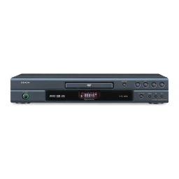 Denon DVD-1710 Manuel utilisateur | Fixfr