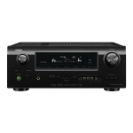 Denon AVR-890 7.1 CH A/V Home Theater Multi-Source/Multi-Zone Receiver Guide de d&eacute;marrage rapide