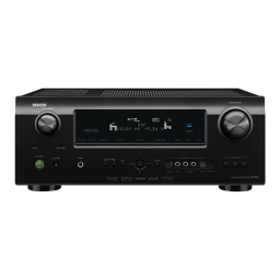 Denon AVR-890 7.1 CH A/V Home Theater Multi-Source/Multi-Zone Receiver Guide de démarrage rapide | Fixfr