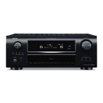 Denon AVR-2809CI 7.1 CH/5.1 2 CH Independent Zone Home Theater Receiver Guide de d&eacute;marrage rapide