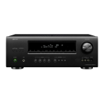 Denon AVR-1712 Home theater receiver Mode d'emploi