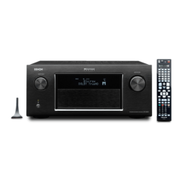 Denon AVR-4520CI 9 Channel Networking Home Theater AV Receiver with AirPlay Guide de démarrage rapide | Fixfr