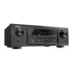 Denon AVR-S510BT 5.2 Channel Full 4K Ultra HD AV Receiver Guide de d&eacute;marrage rapide