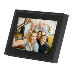 Denver PFF-711BLACK 7” digital Wi-Fi photoframe Manuel utilisateur | Fixfr
