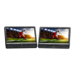 Denver MTW-1085TWIN Portable DVD player Manuel utilisateur