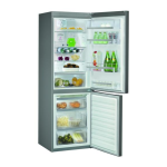 Whirlpool WBA3387 NFC IX Fridge/freezer combination Manuel utilisateur