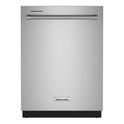 KitchenAid KDSDM 82142 NE Dishwasher Manuel utilisateur | Fixfr