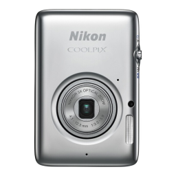 Nikon COOLPIX S02 Manuel utilisateur | Fixfr
