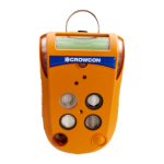 Crowcon Gas-Pro Portable Gas Detector Manuel utilisateur