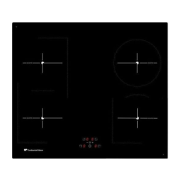 CONTINENTAL EDISON CETI4Z4BFLEX Table de cuisson Manuel utilisateur | Fixfr