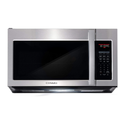 Cosmo COS-3019ORM2SS Microwave Manuel utilisateur | Fixfr