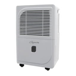 COMFORT-AIRE BHDP-701-J DEHUM 70 PINT/DAY Manuel du propriétaire | Fixfr