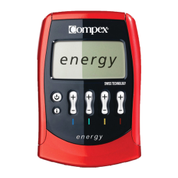 Compex Energy Manuel du propriétaire | Fixfr