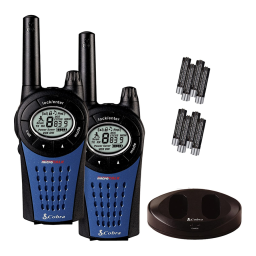 Cobra microTALK MT 975 Manuel utilisateur | Fixfr