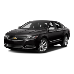 Chevrolet Impala 2014 Manuel du propriétaire | Fixfr