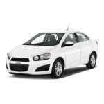 Chevrolet Sonic 2012 Mode d'emploi