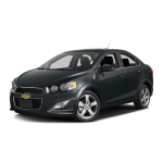 Chevrolet Sonic 2016 Mode d'emploi