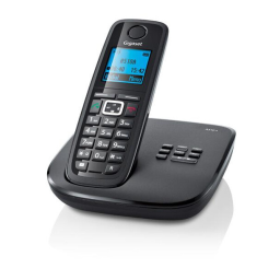 Siemens Gigaset A510A Manuel utilisateur | Fixfr