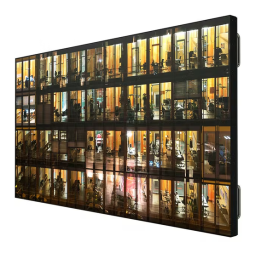 Christie UHD654-X-HR 65” 4K UHD 700 nit ultra-narrow bezel LCD video wall panel. Manuel utilisateur | Fixfr