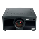 Christie DHD675-E 1-chip HD DLP 6,450 lumen digital projector Manuel utilisateur