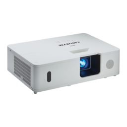 Christie LX602 Value-added 3LCD projector Manuel utilisateur | Fixfr