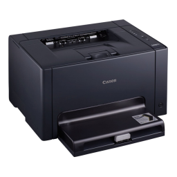 Canon i-SENSYS LBP7018C Manuel utilisateur | Fixfr