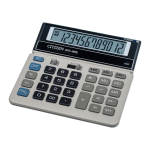 Citizen SDC-868L calculator Fiche technique
