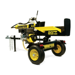 Champion Power Equipment 20-Ton Log Splitter Manuel utilisateur | Fixfr