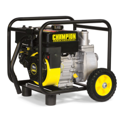 Champion Power Equipment 100113 2-Inch Semi-Trash Water Pump Manuel utilisateur | Fixfr